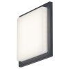 Antracitové fasádní LED svítidlo Ontario 8W IP65