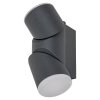 Antracitové fasádní LED svítidlo Belfast 12,9W IP65