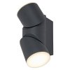 Antracitové fasádní LED svítidlo Belfast 12,9W IP65