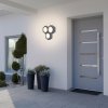 Antracitové fasádní LED svítidlo Avola 9W IP54