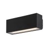 Černé fasádní LED svítidlo Mataro 10W IP54