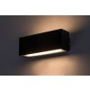 Černé fasádní LED svítidlo Mataro 10W IP54