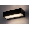 Černé fasádní LED svítidlo Halden 9W IP65