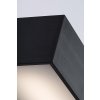 Černé fasádní LED svítidlo Halden 9W IP65