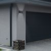 Antracitové fasádní LED svítidlo Nesna 12W IP54