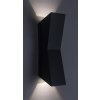 Antracitové fasádní LED svítidlo Temse 6W IP65
