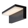 Černé fasádní LED svítidlo Zaragoza 10W IP54