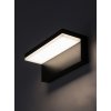 Černé fasádní LED svítidlo Zaragoza 10W IP54