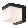 Černé fasádní LED svítidlo Andelle 10W IP54