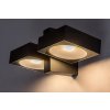 Antracitové fasádní LED svítidlo Telde 14W IP54