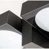 Antracitové fasádní LED svítidlo Telde 14W IP54