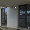 Antracitové fasádní LED svítidlo Telde 14W IP54