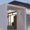 Černé fasádní LED svítidlo Gendt 12W IP44