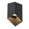 Antracitové fasádní LED svítidlo Tilburg 5W IP54