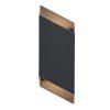 Antracitové fasádní LED svítidlo Tilburg 10W IP54