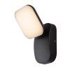 Černé fasádní LED svítidlo Odiel 12W IP44