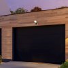 Černé fasádní LED svítidlo Odiel 12W IP44