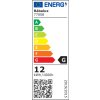 Černé fasádní LED svítidlo s pohybovým čidlem Odiel 12W IP44