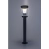 Antracitové zahradní solární LED svítidlo Angers 3W IP65 63cm
