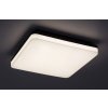 Černé stropní LED svítidlo Pernik hranaté 280x280mm 24W IP54