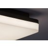 Černé stropní LED svítidlo Pernik hranaté 280x280mm 24W IP54