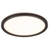 SMART TUYA Černé LED stropní svítidlo Inverness kulaté 280mm 15W CCT s DO