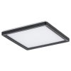 SMART TUYA Černé LED stropní svítidlo Inverness hranaté 250x250mm 15W CCT s DO
