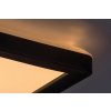 SMART TUYA Černé LED stropní svítidlo Inverness hranaté 250x250mm 15W CCT s DO