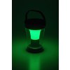 Černá LED RGB solární zahradní lampa Angers 3W