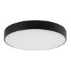 Černé stropní LED svítidlo Tartu kulaté 300mm 24W IP44 CCT