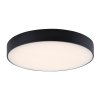 Černé stropní LED svítidlo Tartu kulaté 300mm 24W IP44 CCT