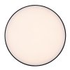 Černé stropní LED svítidlo Tartu kulaté 300mm 24W IP44 CCT