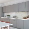 Chromové LED svítidlo pod kuchyňskou linku Hanson 50cm 8W stmívatelné mávnutím s pohybovým čidlem