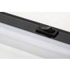 Černé LED svítidlo pod kuchyňskou linku Greg 118,5cm 18W s vypínačem