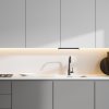 Černé LED svítidlo pod kuchyňskou linku Band2 113,5cm 24W