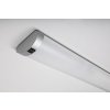 Stříbrné LED svítidlo pod kuchyňskou linku Soft2 60cm 8W s vypínačem