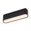 Černé lištové LED svítidlo 115mm LiTrack Line 1F 6W