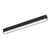 Černé lištové LED svítidlo 330mm LiTrack Line 1F 16W