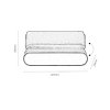 Černé lištové LED svítidlo 115mm LiTrack Line 1F 6W polohovatelné