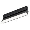 Černé lištové LED svítidlo 220mm LiTrack Line 1F 12W polohovatelné