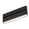Černé lištové LED svítidlo 220mm LiTrack Line 1F 12W polohovatelné