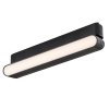 Černé lištové LED svítidlo 220mm LiTrack Line 1F 12W polohovatelné