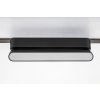 Černé lištové LED svítidlo 220mm LiTrack Line 1F 12W polohovatelné