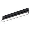 Černé lištové LED svítidlo 330mm LiTrack Line 1F 16W polohovatelné