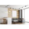 Černé lištové LED svítidlo 330mm LiTrack Line 1F 16W polohovatelné