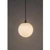Černé lištové závěsné LED svítidlo 100mm LiTrack Pend 1F 5W