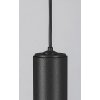 Černé lištové závěsné LED svítidlo 30mm LiTrack Pend 1F 5W