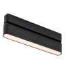 SMART TUYA Černé lištové LED svítidlo 220mm LiTrack Line 1F 7W CCT polohovatelné