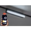 SMART TUYA Černé lištové LED svítidlo 220mm LiTrack Line 1F 7W CCT polohovatelné