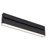 SMART TUYA Černé lištové LED svítidlo 330mm LiTrack Line 1F 13W CCT polohovatelné
